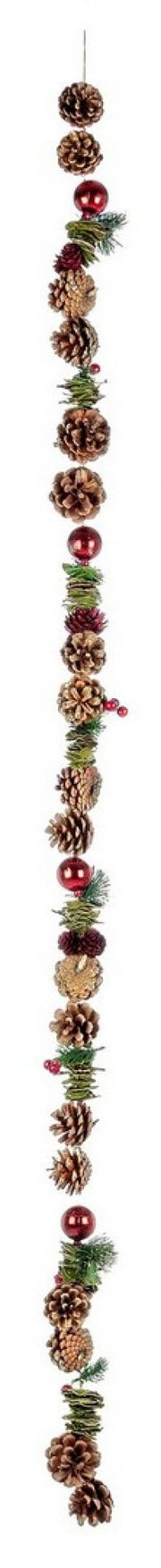 4x Red Olga Garland H150