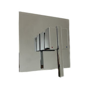 Square Chrome Bathroom Shower Mixer 16 cm x 16 cm x 6.6 cm