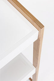 Bamboo shelf for objects 40x32x79,2h cm