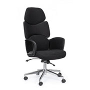 Armstrong upholstered office armchair in black