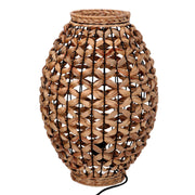 Natural rattan lamp with ø29h51,5 cm base