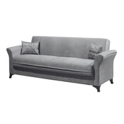 Buket sofa 3-seater gray container bed