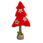 Large red cloth tree nbr-1250 cm. 37 x 13.5h 74