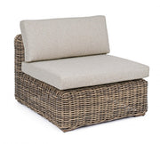 Coraline armchair with cushions for outdoor use