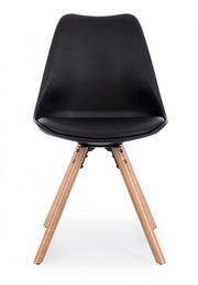 4x New Trend Chair Black