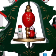 Tree wood music box cm17x12h29