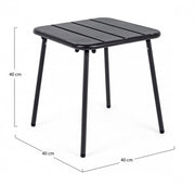 Marlyn Anthracite coffee table 40X40 -