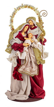 Sacra Famiglia Fastosa Bordeaux 20x52H