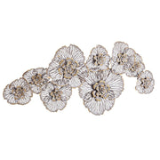Aurum iron floral wall decoration 115 x 54 cm