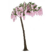 Artificial pink wisteria tree h320 cm