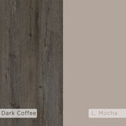 Entrance furniture Holdon shoe cabinet color dove gray dark coffee