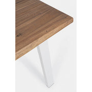 Oslo Natural-White Garden Table 100x200 cm