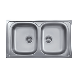 Sink 86x50 2 bowls SAXT322A