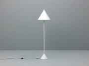 Floor lamp in white metal D40xD40x156h cm