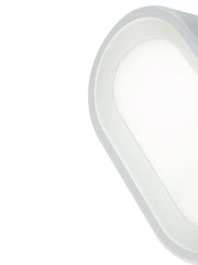 Oval ceiling light 9W Led 4000K orion graphite line