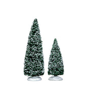 Lemax Snowy Juniper Tree Medium & Small