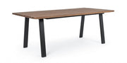 Oslo natural wood furniture table 200 x 100 cm