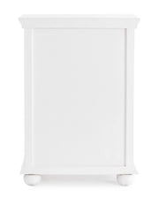 2-door sideboard in white wood Alinta