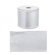 12x Silver Noel Ribbon 4M Display12