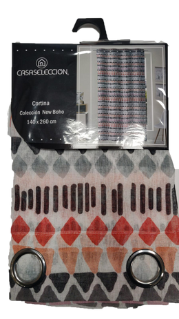 Curtain Cortina Boho 140 x 260 cm