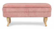 Pink container bench that can be opened, carrying everything cm 102