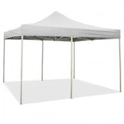 Gazebo pieghevole 3x6 Bianco in PVC impermeabile