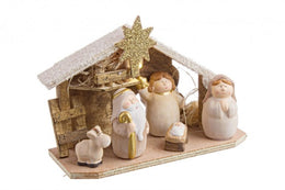 6x Emmaus Nativity C-Cottage C-Led