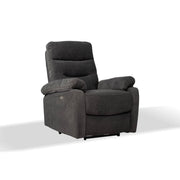 Dark Grey Electric Recliner Armchair 855 x 92 x 109 cm