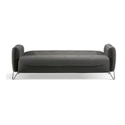 Three seater sofa bed in CROWN Gray fabric 215x94x h98 cm