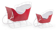 Red-White Kory Sled Set - 2 Slides