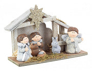 2x Holiness Gray Nativity Hut C