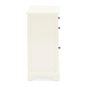 Chest of drawers in wood with three drawers Bianca AMABEL 40x32x h70 cm