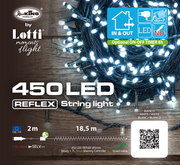 Linear chain 450 LED cold white 18.5m