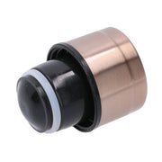 Round tie green steel thermos 0,5L cm7x6,5h25,5