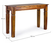 Rustic console Chateaux 120x45x78h cm
