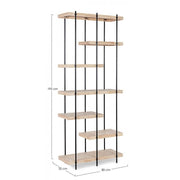 District 7 storey vintage bookcase