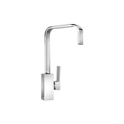 Pani single-lever chrome-plated sink mixer tap with high adjustable spout
