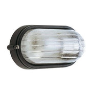 Large E27 black oval industrial line ceiling