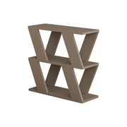 Lazena side table for living room in dove gray color