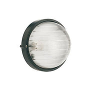 Small E27 black round industrial line ceiling