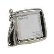 Silver photo frame sm-8553b cm. 15 x 3 h 12