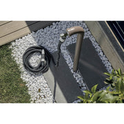 Self-extending fabric hose made in Italy - Aquapop Gray Easy 15 m