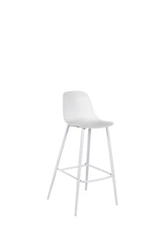 Set of 4 Polypropylene Stools 47.5cm x 47cm x 91.5cm