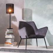 Velvet Armchair 70 x 71.5 x 79 cm