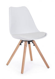 4x New Trend Chair White