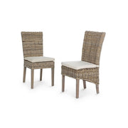 Outdoor chair in Luzia Mahogany 48x59x h104 cm