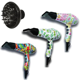 Professional Hair Dryer 2000W With Spout And Diffuser Zephir Zhb3000R
