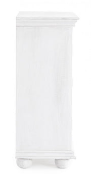 2-door sideboard in white wood Alinta
