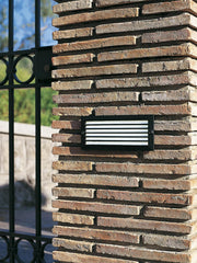 Black Satin Glass Recessed Aluminum Lamp