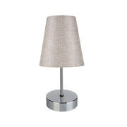 Estelya AZ1068 beige chrome table lamp
